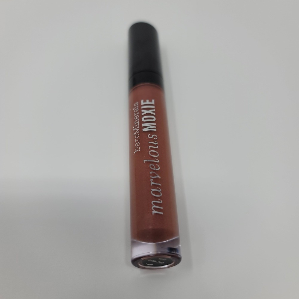 BareMinerals Marvelous Moxie Lip Gloss TOTAL‎ PRO Shimmer Bronze Pink 66140 - Picture 2 of 3